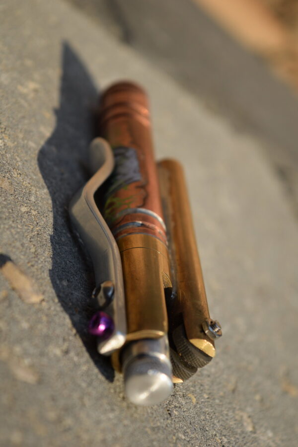 GOBLINHEAD BRASS AND COPPER LIGHTER