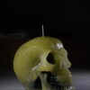 GOBLINHEAD SKULL CANDLE YELLOW/BLACK
