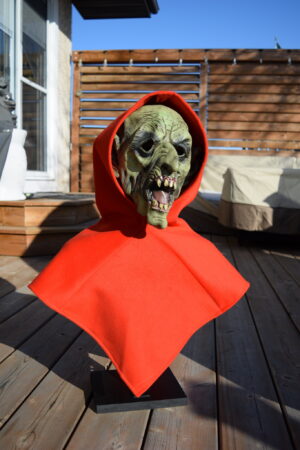 GOBLINHEAD RED VIKING HOOD