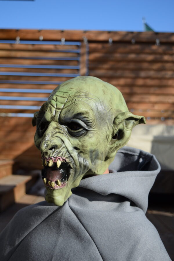 GOBLINHEAD GREY VIKING HOOD